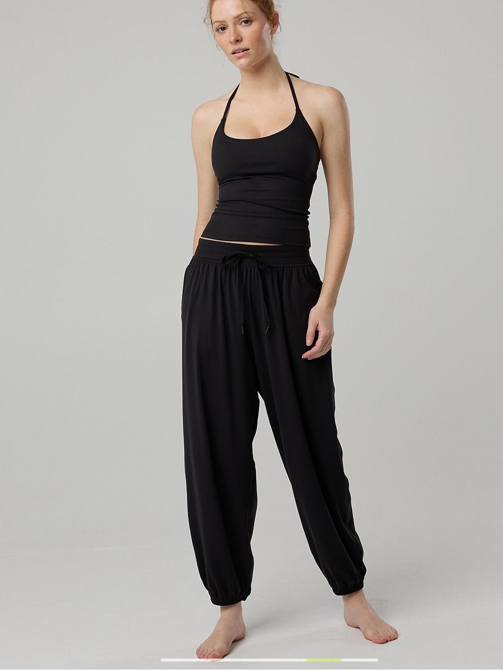 NWT aerie offline Real Me Baggy Jogger Black Large - Picture 2 of 4